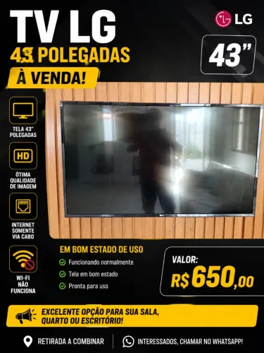 Tv lg 43 polegadas