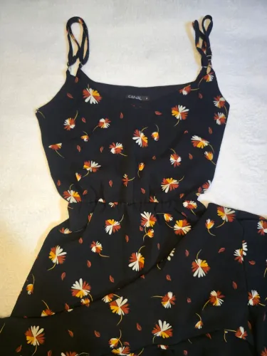 Vestido longo marca "CANAL CONCEPT" Tam P<br><br>CONCEPT" R$70,00