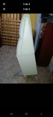 Cabeceira estofada baú, pata cama Box king