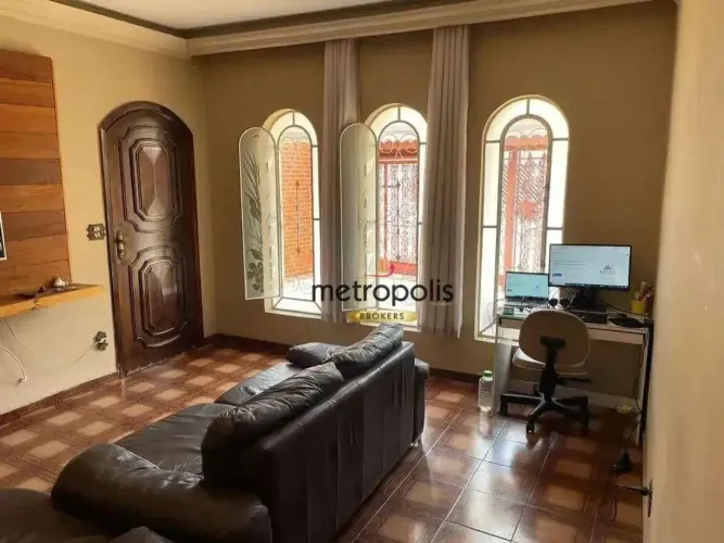 Casa à venda, 258 m² por R$ 960.000,00 - Vila Scarpelli - Santo André/SP