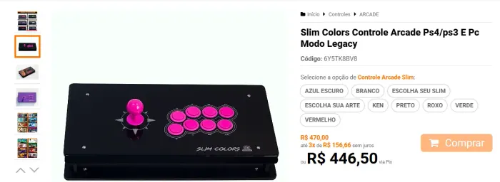 Arcade Slim Colors