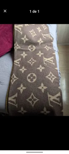 Cobertor de lã Louis Vuitton original