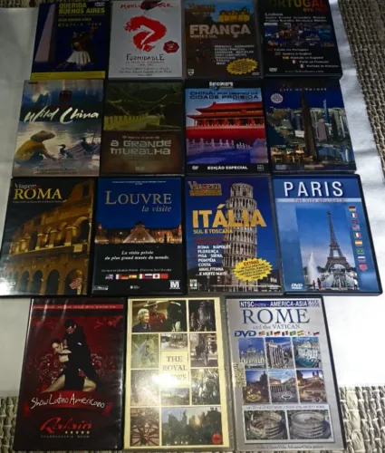 DVDs Lugares do Mundo - Raridades