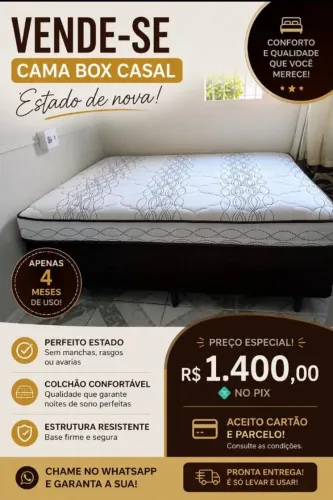 Cama Box de Casal