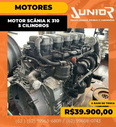 Motor Scânia K310 5 Cilindros