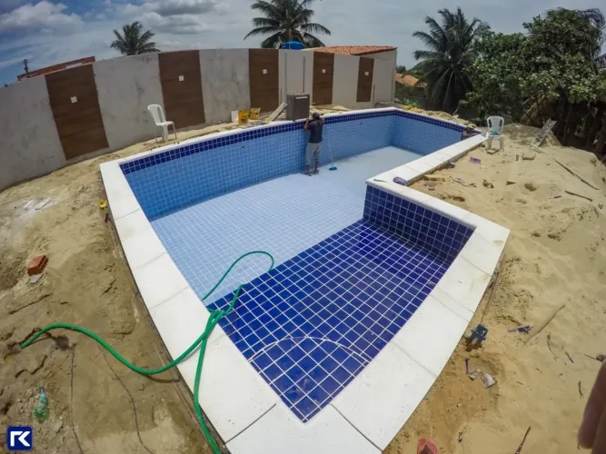 Piscina Residencial | Estrutura, Hidráulica e Acabamento