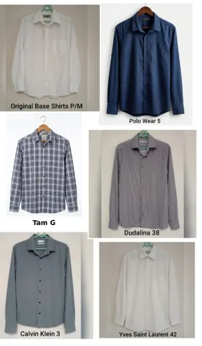 Lote masculino ideal para quem tem brechó
