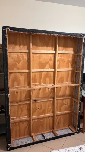 Doação box baú - cama de casal