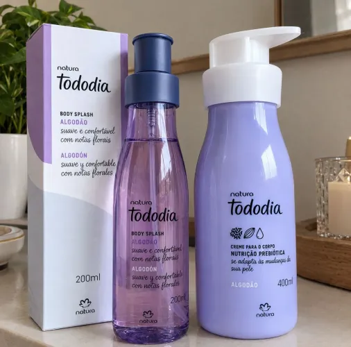 Kit Natura tododia Bodysplash +Hidratante Corporal