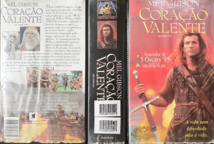 Fita VHS Coração Valente Original