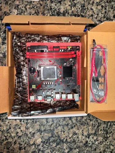 Placa-mãe LGA1155 DDR3 Intel 2ª e 3ª geração com caixa