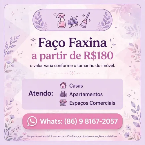 Faxineira/Diarista