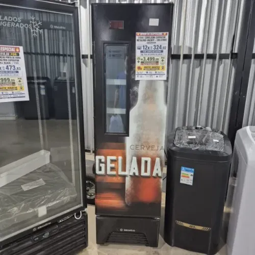 110V) Cervejeira Expositor Metalfrio VN28FP - 336 Litros, Adesivada, R$ 3.499,00 no Pix ou