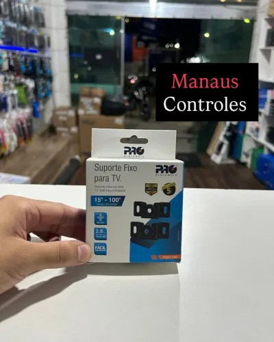 Suporte Fixo de Tv - 2 Pontos de Fixação 15 - 100 Polegadas