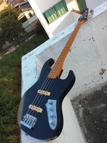 Baixo Tagima handmade safra seize Tagima híbrido ativo e passivo 4 cordas circuito EMG