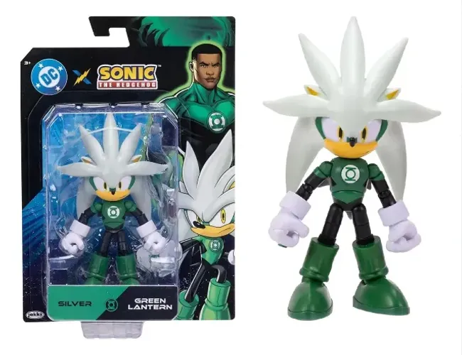 Boneco Articulado Silver Versão Lanterna Verde