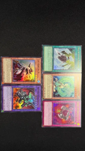 Pack 5 cartas ultra rare Kaiba Legendary Collection
