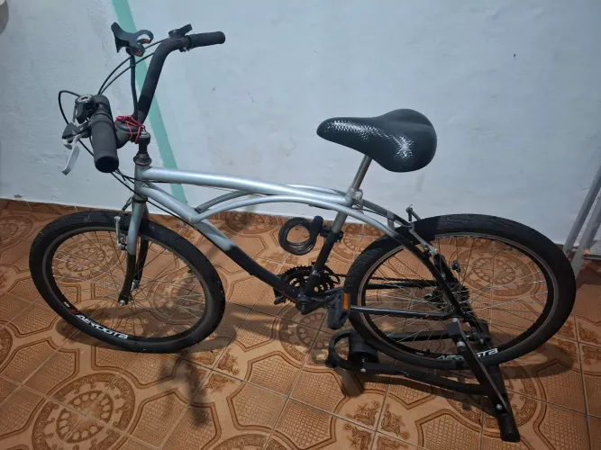 Bicicleta adulto aro 26 Guidão caiçara