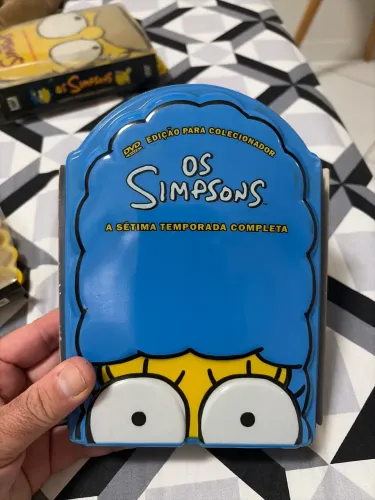 Box DVD edição de colecionador The Simpsons 7ª temporada, completa e em ótimo estado 