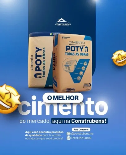 Promoção cimento