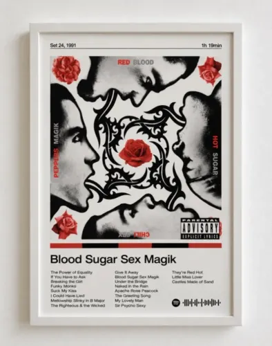 quadro red hot chili peppers blood sugar sex magik