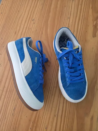 tênis puma suede mayu azul 38
