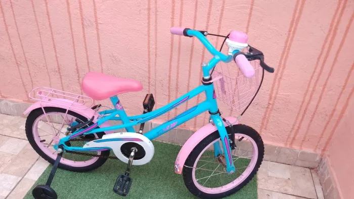 Bicicleta aro 16 Ceci menina semi nova