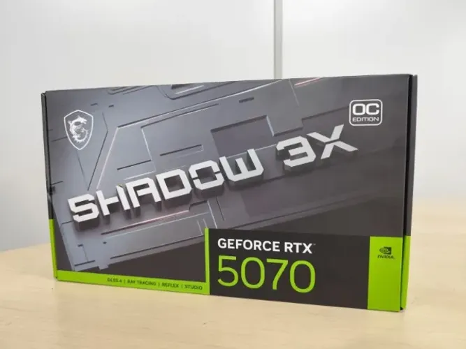 MSI GeForce RTX 5070 Shadow 3X OC 12GB GDDR7