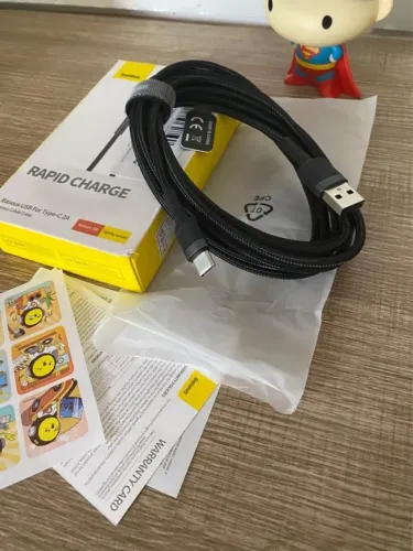 Cabo Original Baseus Tipo C 3 Metros