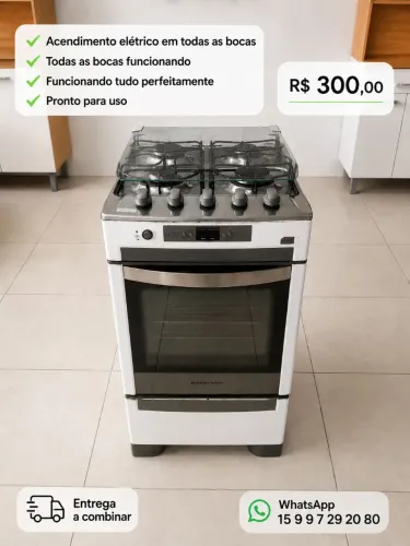 Fogão Brastemp 