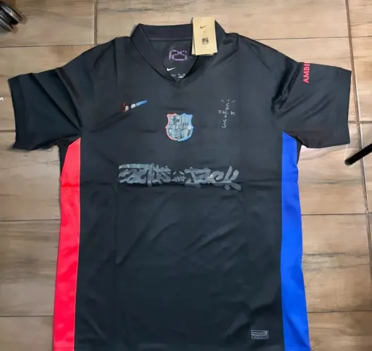 Camiseta Do Barcelona Collab Travis Scott