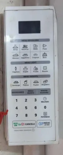 Placa de comando do microondas LG