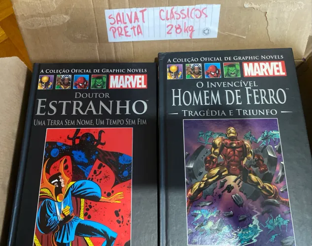 Coleção Marvel Salvat Capa Preta Clássicos
