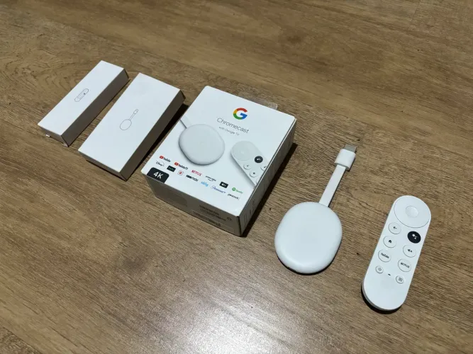Chromecast Gen 4 4K Original nunca usado