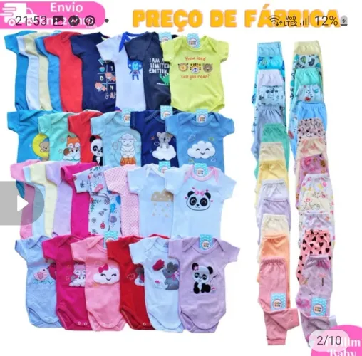 Enxoval para bebê 