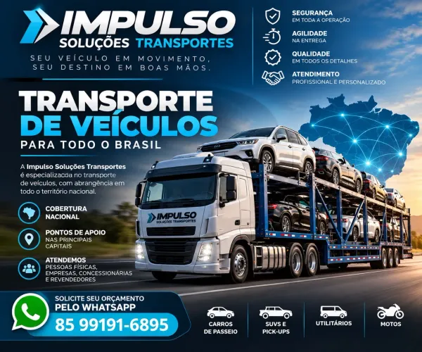 TRANSPORTES DE VEÍCULOS PARA OUTROS ESTADOS