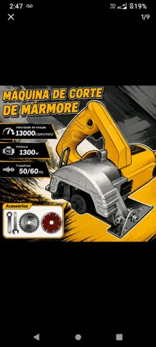 MAQUINA DE CORTE PROFISSIONAL + ACESSÓRIOS