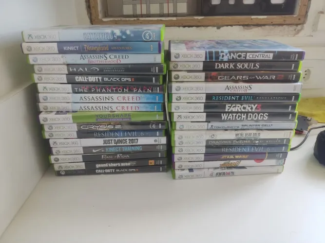 Lote 30 jogos Xbox 360