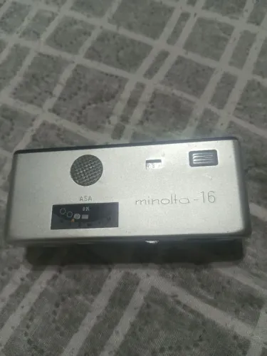 Câmera Espiã Antiga Minolta 16 Model P (1960) - Raridade Colecionável, LEIA O ANÚNCIO