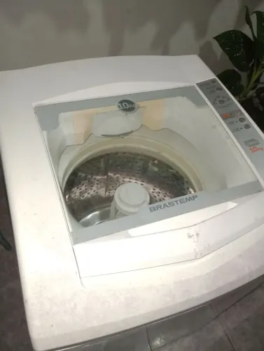 Máquina de lavar Brastemp 10kg - Segunda mão, painel de controle trocado recentemente!