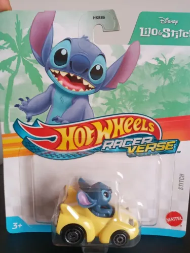 miniatura hotwheels race verse lilo stitch 
