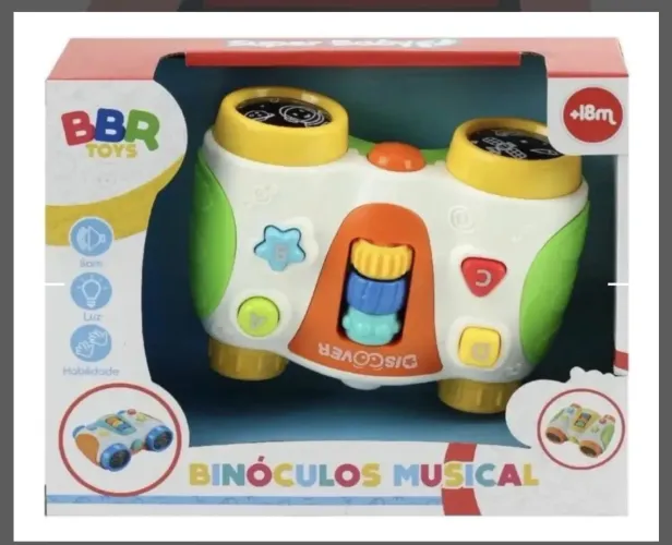 Binóculos Musical Super Baby +18m
