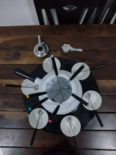 Aparelho de Fondue completo 