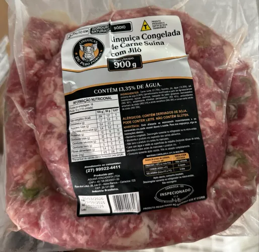 Linguiça caseira direto da indústria.