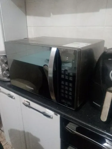 Microondas Espelhado Panasonic 32L ESTADO DE NOVO Funcionando perfeitamente