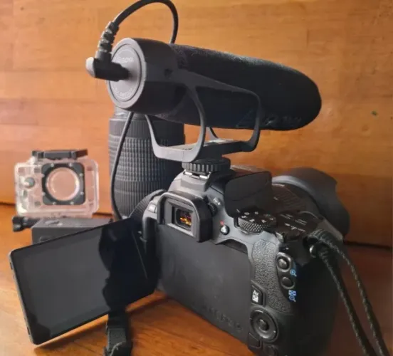 Canon EOS Rebel SL3 - Kit Fotografia e Filmagem