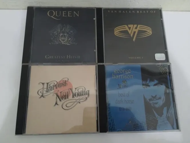 Lote 4 Cds Originais Para Fãs e Colecionadores 