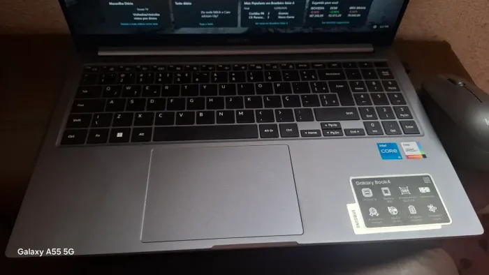 Notebook Samsung Galaxy Book4 Intel Core i5