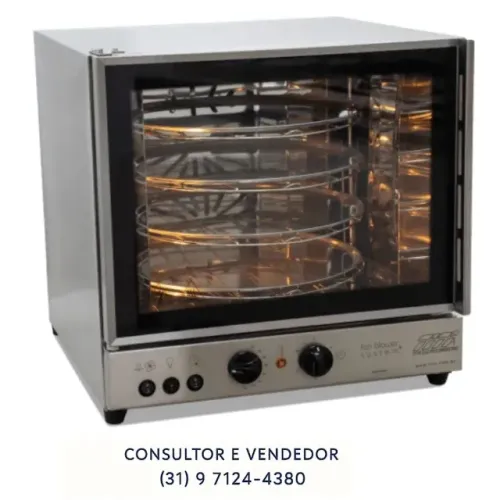 Forno Elétrico Rotativo Titan Novo