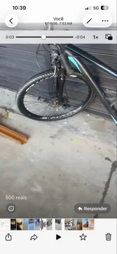 Bicicleta aro 29 pra vender logo cuida